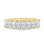 Load image into Gallery viewer, 18K Gold Full Radiant Cut Eternity Band