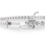 Load image into Gallery viewer, Beaded Bezel Tennis Bracelet