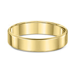 Load image into Gallery viewer, 18K Gold Flat Bevel Wedding Band