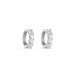 Load image into Gallery viewer, Diamond Huggie Earrings