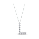 Load image into Gallery viewer, Diamond Initial Necklace