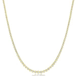 Load image into Gallery viewer, Bezel Diamond Tennis necklace