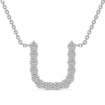 Load image into Gallery viewer, Diamond Initial Necklace