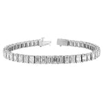 Load image into Gallery viewer, Lab Grown Emerald Diamond Tennis Bracelet (10 ct. tw.)
