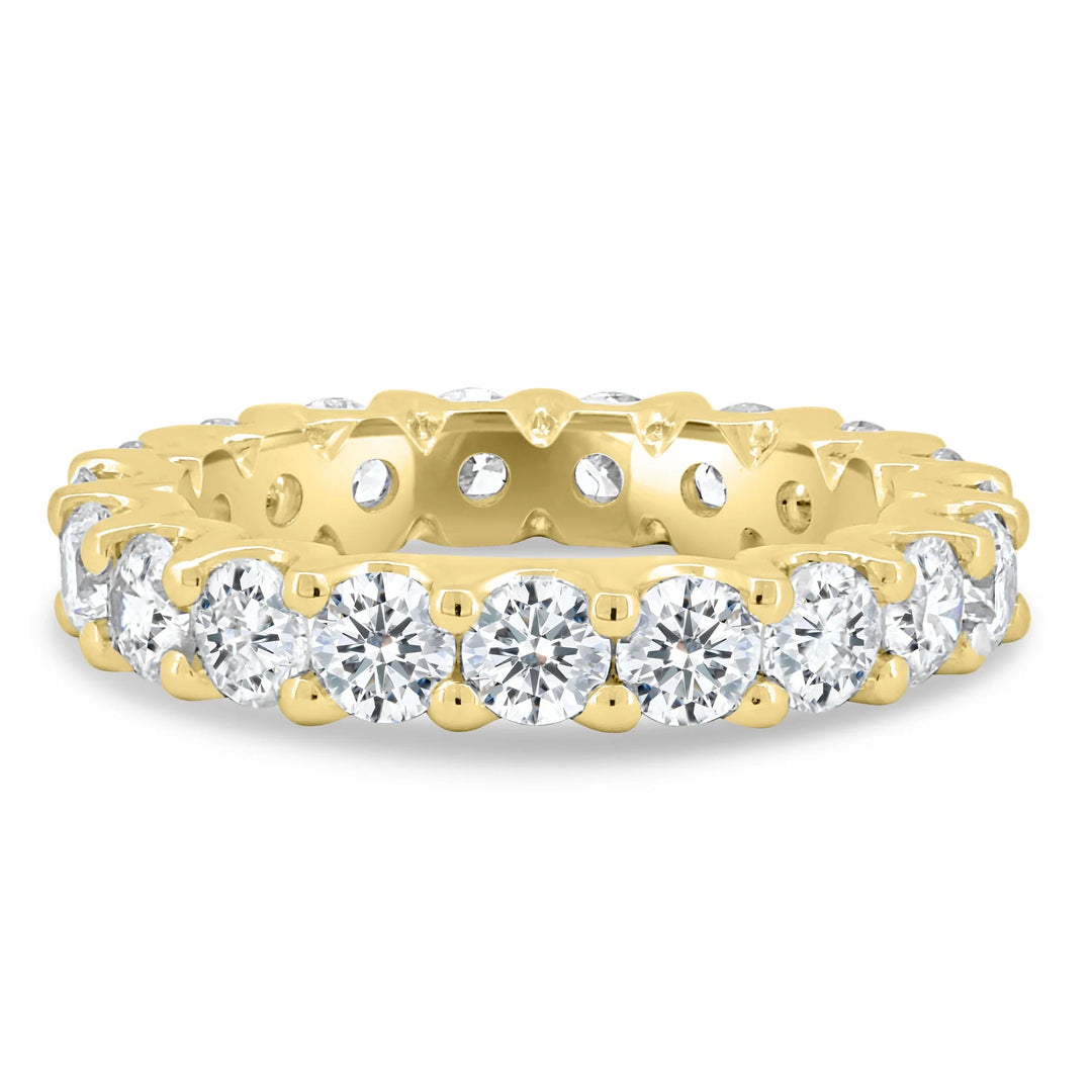 18K Gold Full Uprong Diamond Eternity Band