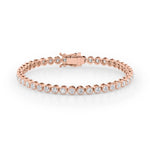 Load image into Gallery viewer, Beaded Bezel Tennis Bracelet
