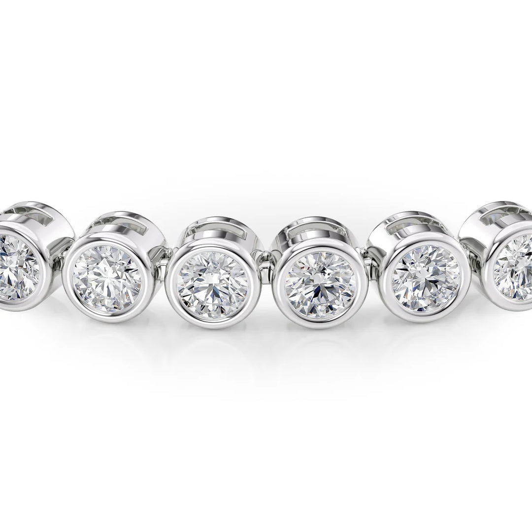 Bezel Tennis Bracelet