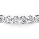 Load image into Gallery viewer, Bezel Tennis Bracelet
