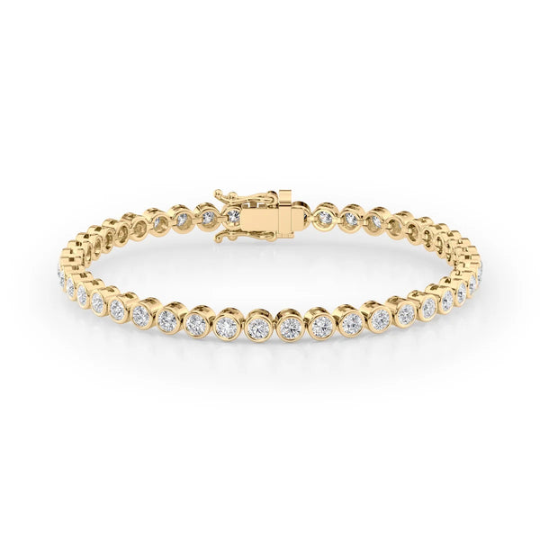 Bezel Tennis Bracelet
