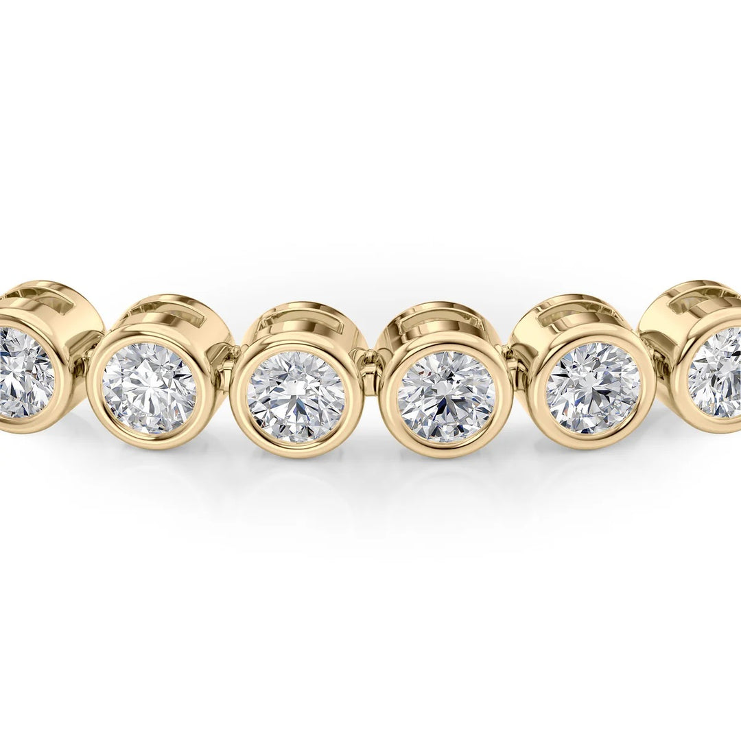 Bezel Tennis Bracelet