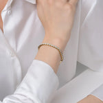 Load image into Gallery viewer, Bezel Tennis Bracelet
