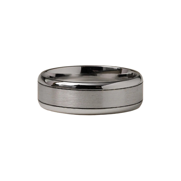 18K Two-Tone Gold Men’s Wedding Band
