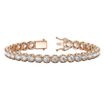 Load image into Gallery viewer, Crown Setting Tennis Bracelet
