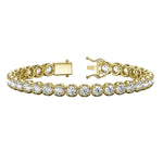 Load image into Gallery viewer, Crown Setting Tennis Bracelet
