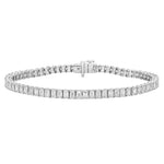 Load image into Gallery viewer, Emerald Tennis Bracelet
