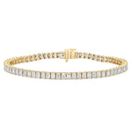 Load image into Gallery viewer, Emerald Tennis Bracelet
