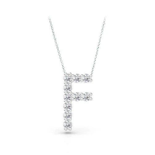 Diamond Initial Necklace