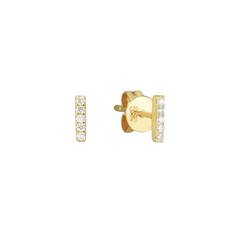 Linea Five Diamond Studs