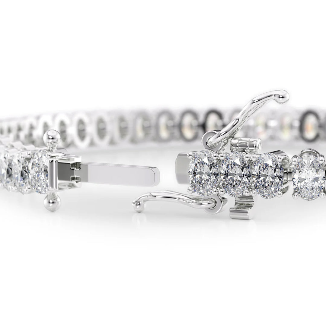 Oval Tennis Bracelet