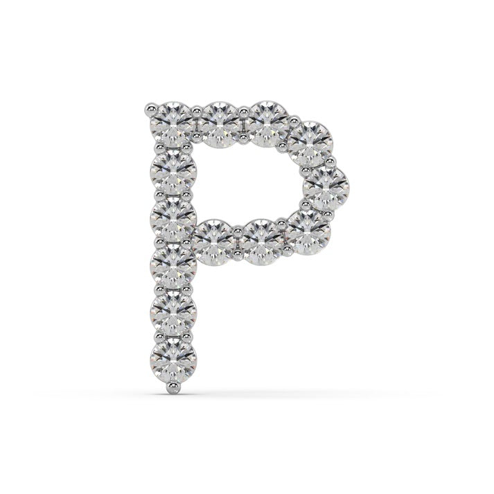 Diamond Initial Necklace