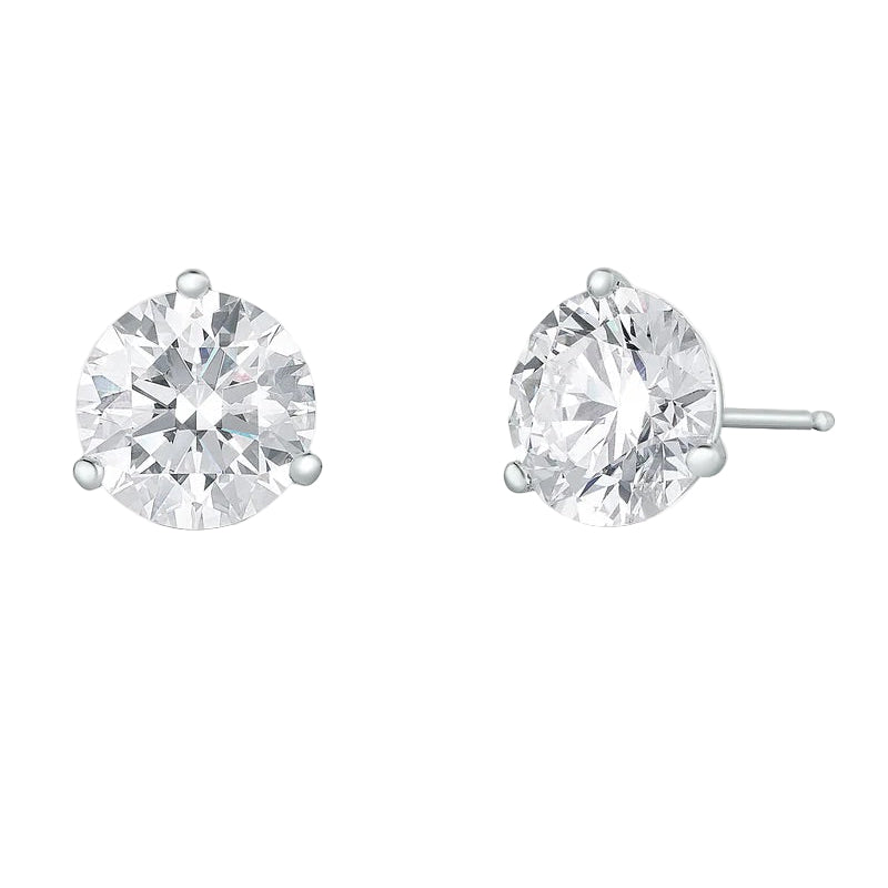 Round Diamond Studs