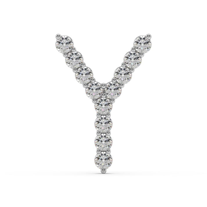 Diamond Initial Necklace