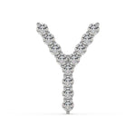Load image into Gallery viewer, Diamond Initial Necklace
