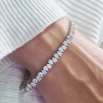 Load image into Gallery viewer, Lab Grown Pear Diamond Tennis Bracelet (10 ct. tw.)
